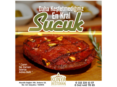 Konya Restoran'dan