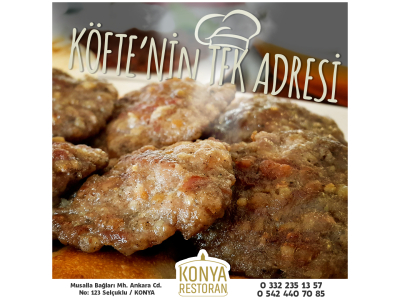 Konya Restoran'dan